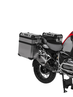 Podwyższenie kufrów Touratech Volume Booster do oryginalnych aluminiowych kufrów BMW srebrne
