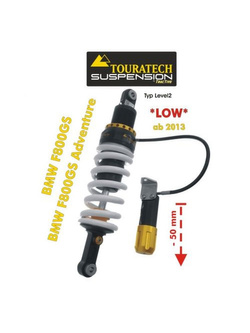 Amortyzator obniżający zawieszenie o 50 mm level 2/ExploreHP Touratech do BMW F800GS/F800GS Adventure (13-)