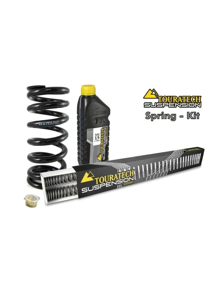 Zestaw sprężyn progresywnych przedniego zawieszenia widelca i amortyzatora Touratech Honda XL 600 V Transalp (96-99)