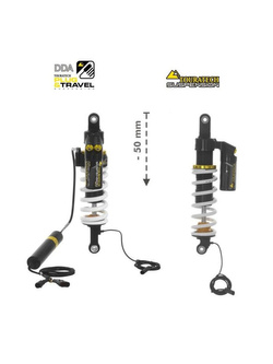 Zestaw obniżający wysokość motocykla -50mm Plug & Travel Suspension Touratech do BMW R1200GS/R1250GS (17-)