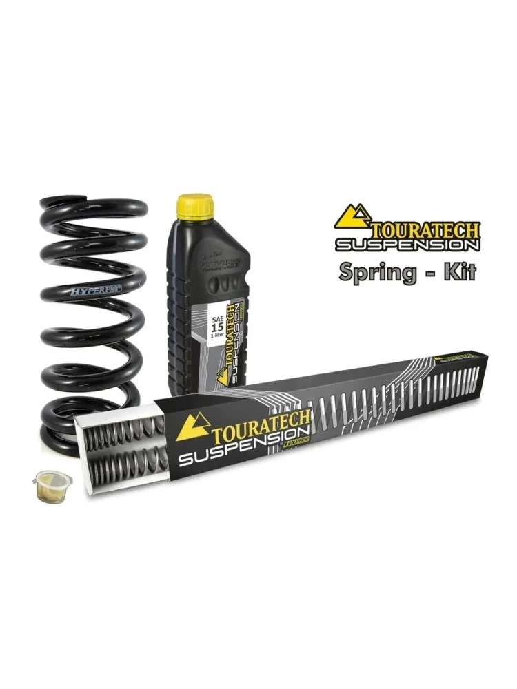 Zestaw sprężyn progresywnych przedniego zawieszenia widelca i amortyzatora Touratech Honda CBR 600 F P+R/S+T+V (93-98)