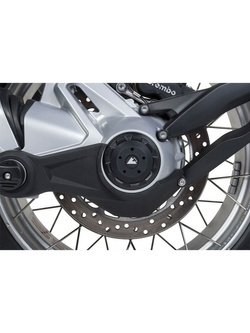 Osłona tylnego koła Touratech BMW (wybrane modele) czarno-srebrna