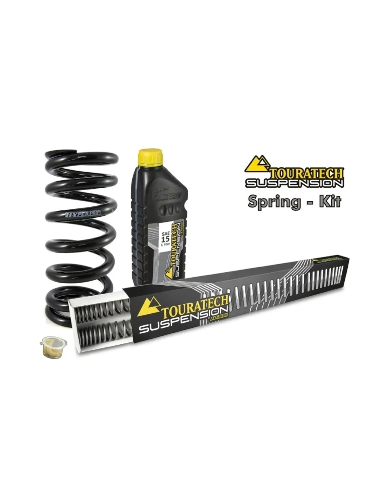 Zestaw sprężyn progresywnych przedniego zawieszenia widelca i amortyzatora Touratech Yamaha XTZ 750 Super Tenere (89-97)