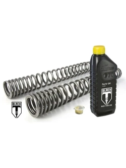 Zestaw sprężyn progresywnych przedniego zawieszenia widelca Touratech Black-T Indian Scout Bobber (18-21)