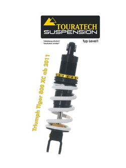 Amortyzator typ level 1 Touratech do Triumph Tiger 800 XC (11-14)
