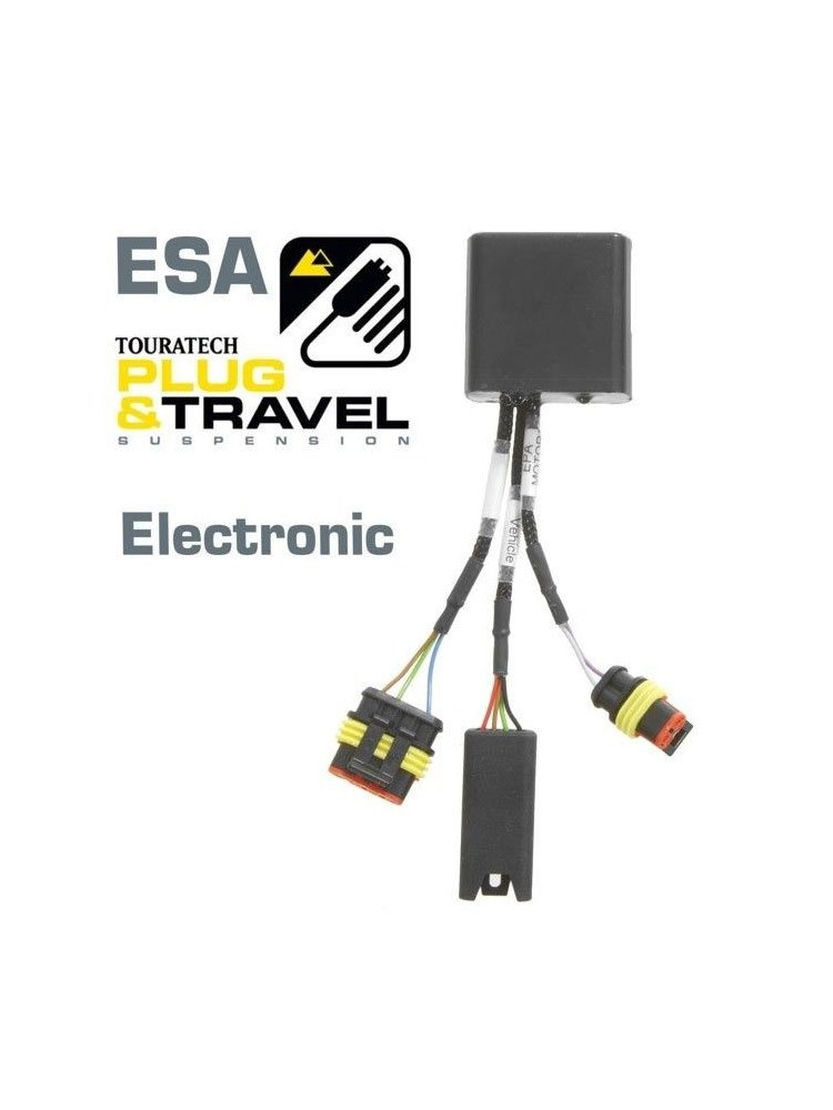 Zestaw amortyzatorów przód+tył Plug & Travel ESA Touratech do BMW R1200GS Adventure (07-10)