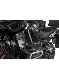 Wodoodporne torby Touratech mocowane do oryginalnych crash barów BMW R 1250 GS Adventure czarne [pojemność: 2 x 3 l]
