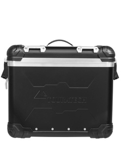 Kufer boczny z anodowanego aluminium czarny ZEGA Evo Touratech "And-B" (31L) prawy