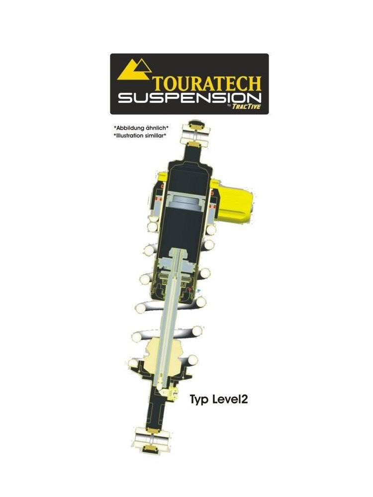 Amortyzator tylny typ level 2 Touratech do BMW R1200GS (04-12)