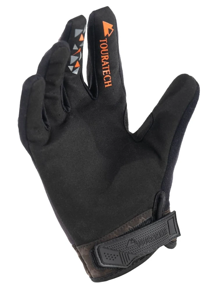 Rękawice cross Touratech MX-Wild czarno-szaro-pomarańczowe