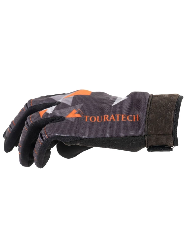 Rękawice cross Touratech MX-Wild czarno-szaro-pomarańczowe