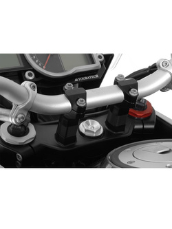 Podwyższenie kierownicy Touratech do KTM Super Adventure 1290/ Adventure 1190/ Adventure 1090/ Adventure 1050 czarne [25mm]