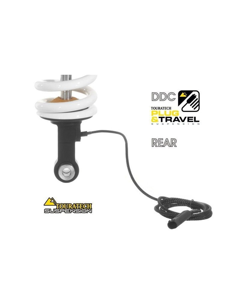 Zestaw obniżający wysokość motocykla -50mm Plug & Travel Suspension Touratech do BMW R1200GS/R1250GS (17-)