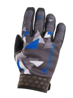 Rękawice cross Touratech MX-Wild czarno-szaro-niebieskie