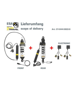 Zestaw amortyzatorów przód+tył Plug & Travel ESA Touratech do BMW R1200GS (07-10)