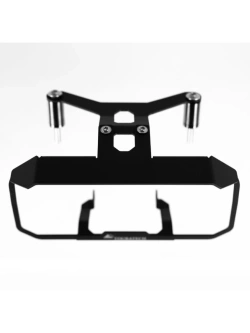 Zabezpieczenie antykradzieżowe wyświetlacza "TFT" Touratech z osłoną przeciwsłoneczną BMW R 1300 GS/ Adventure czarne