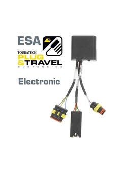 Zestaw amortyzatorów przód+tył Plug & Travel ESA Touratech do BMW R1200GS (10-12)