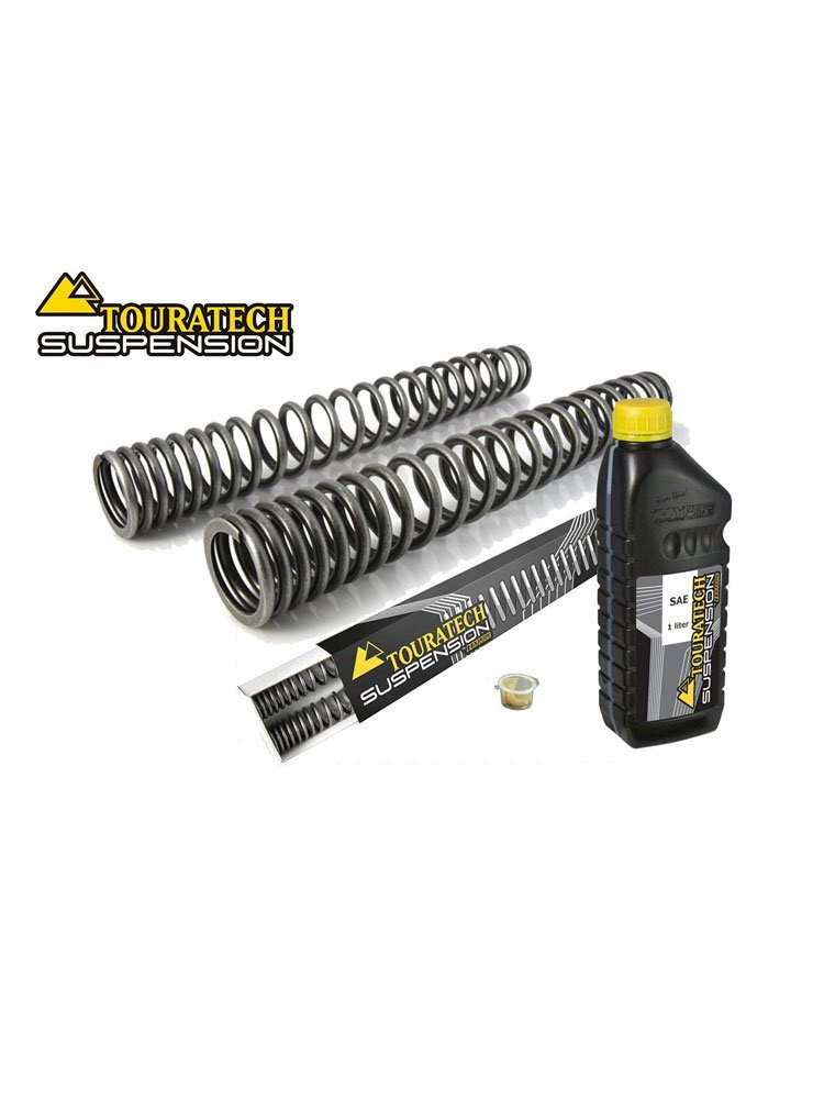 Zestaw sprężyn progresywnych przedniego zawieszenia widelca Touratech do Honda NC750X (12-15)