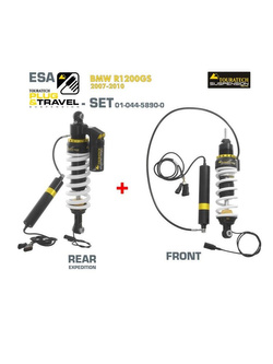 Zestaw amortyzatorów przód+tył Plug & Travel ESA Expedition Touratech do BMW R1200GS (07-10)