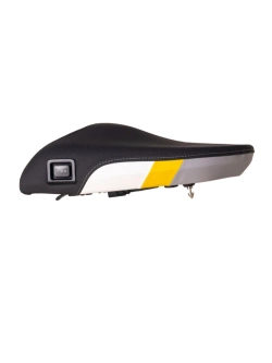 Siedzenie motocyklowe Touratech Fresh Touch BMW R 1300 GS czarno-żółto-szare