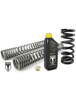 Zestaw sprężyn progresywnych przedniego zawieszenia widelca i amortyzatora Touratech Black-T Honda CB 750 Seven Fifty (92-01)