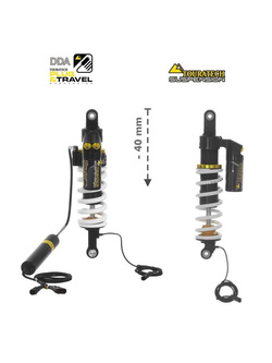 Zestaw obniżający wysokość motocykla -40mm Plug & Travel Suspension Touratech do BMW R1200GS/R1250GS Adventure (17-)