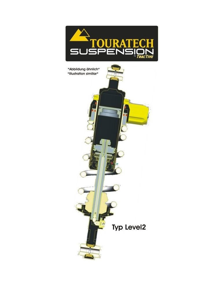 Amortyzator typ level 2 Touratech do BMW F800GS (08-12)