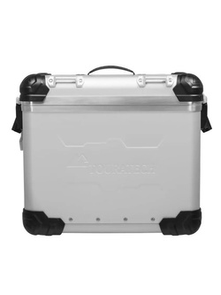 Kufer boczny Touratech ZEGA Evo X "And-S" srebrny [poj.: 45l]