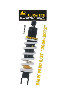 Amortyzator typ level 1/Explore Touratech do BMW F800S/ST (06-12)