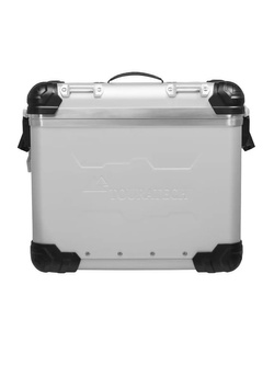 Kufer boczny Touratech ZEGA Evo X "And-S" srebrny [poj.: 38l]