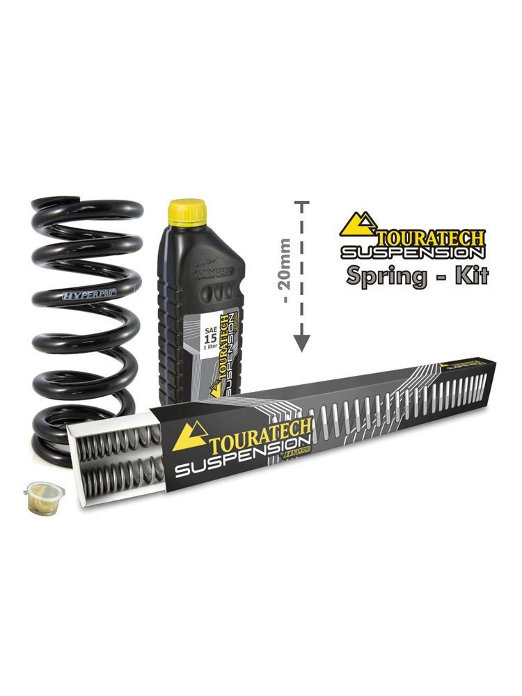 Zestaw obniżający wysokość motocykla -20 mm Touratech do BMW F800GS/Adventure (13-)