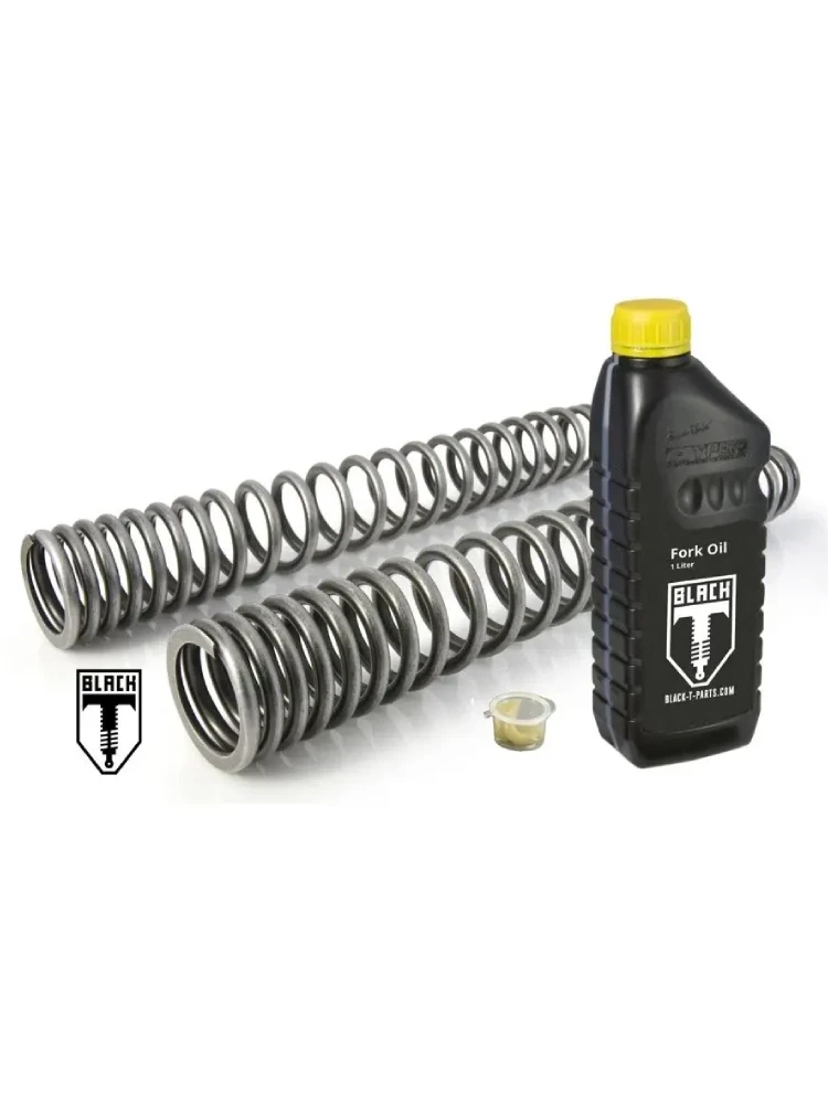 Zestaw sprężyn progresywnych przedniego zawieszenia widelca Touratech Black-T Indian Scout (15-16)