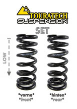 Zestaw obniżający wysokość motocykla -20 mm Touratech do BMW R1200GS LC Rallye (17-18)