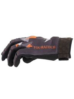 Rękawice cross Touratech MX-Wild czarno-szaro-pomarańczowe
