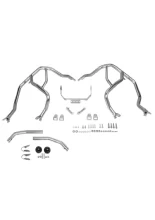 Zestaw: gmole + wzmocnienia Touratech ADV Pro BMW R 1300 GS Adventure (24-) srebrne