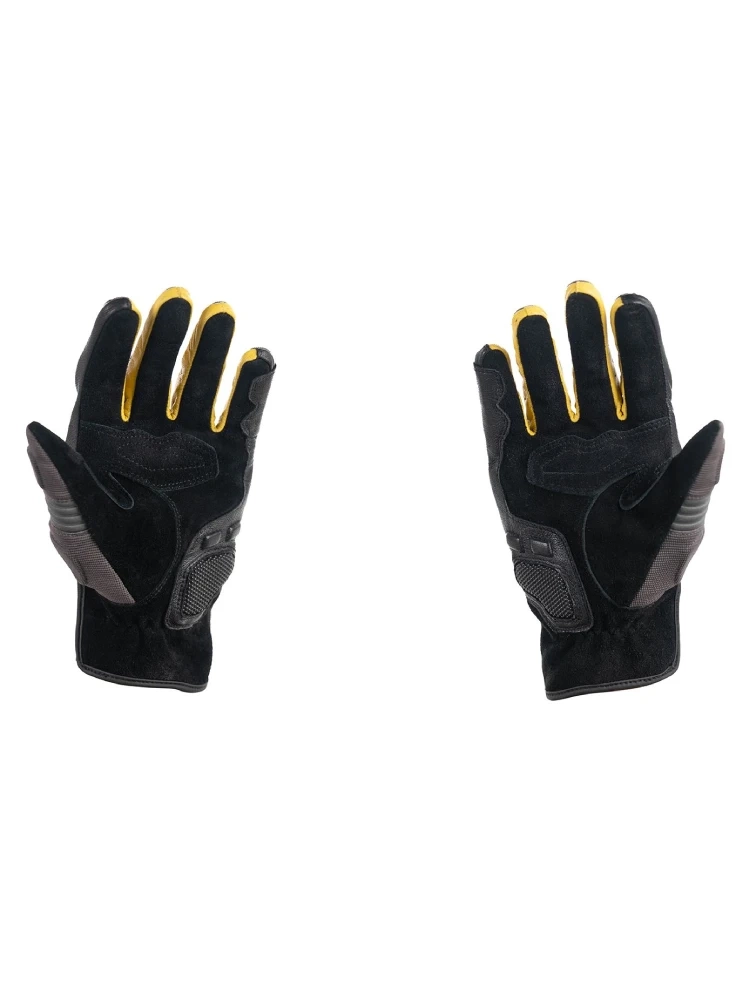 Rękawice motocyklowe Touratech Guardo Desert 2 szaro-żółte