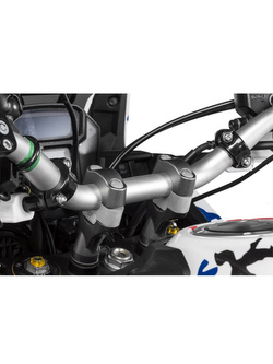 Podwyższenie kierownicy type 44 Touratech do Honda CRF1000L Africa Twin srebrne [20mm] 