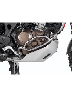 Zestaw: Osłona silnika Rallye + Gmole dolne i górne Touratech do Hondy CRF1000L Africa Twin srebrne