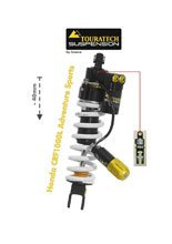 Amortyzator obniżający zawieszenie o 40 mm Extreme Touratech do Honda CRF1000L Adventure Sports (18-)
