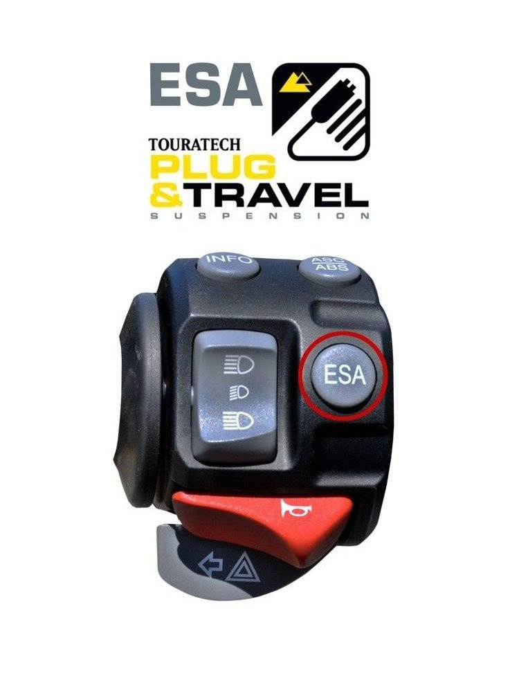 Zestaw amortyzatorów przód+tył Plug & Travel ESA Expedition Touratech do BMW R1200GS (07-10)