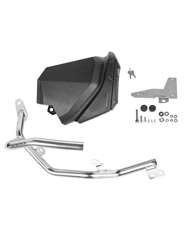 Skrzynka narzędziowa z lewym gmolem dolnym Touratech do Yamaha Tenere 700