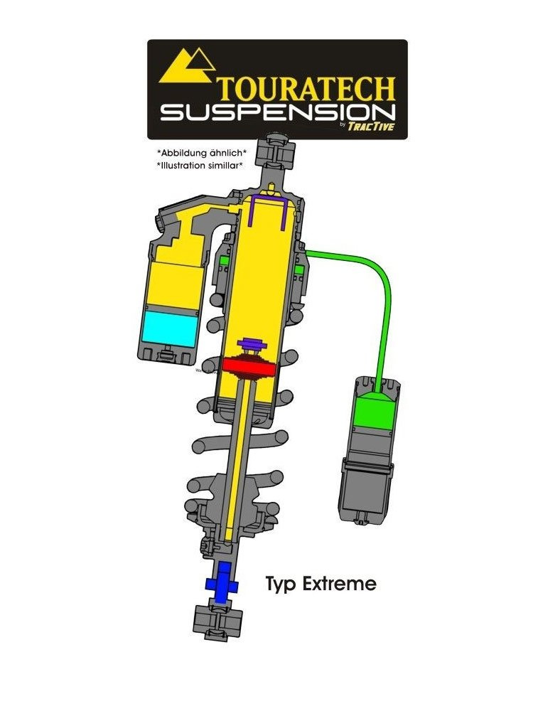 Amortyzator tylny Extreme Touratech do BMW R1200GS (04-12)