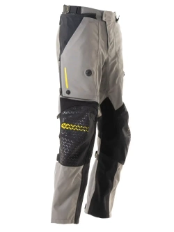 Spodnie motocyklowe tekstylne Touratech Companero Rambler Pro szaro-czarno-żółte