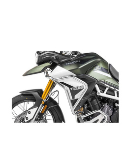 Gmole górne Touratech do Triumpha Tiger 900 Rally / Pro / GT / GT Pro (20-) srebrne