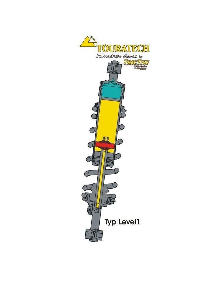 Amortyzator typ level 1 Touratech do BMW F650GS Dakar