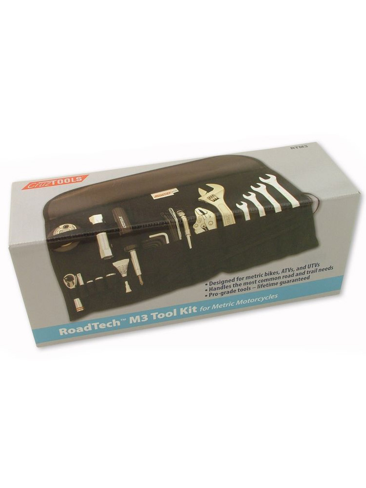 Zestaw narzędzi motocyklowych Touratech CruzTOOLS RoadTech RTM3 do Ducati/ Honda/ Kawasaki/ Suzuki/ Triumph/ Yamaha