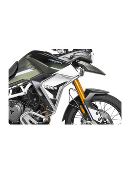 Gmole górne Touratech do Triumpha Tiger 900 Rally / Pro / GT / GT Pro (20-) srebrne