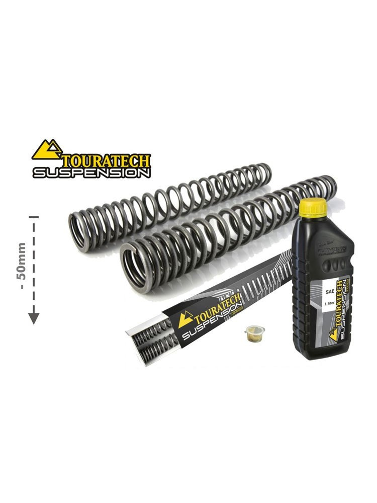 Zestaw obniżający wysokość motocykla -50 mm Touratech do BMW F800GS (08-12)