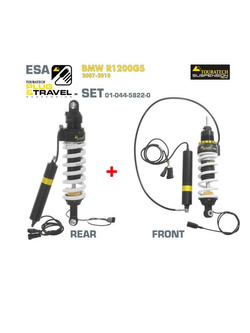 Zestaw amortyzatorów przód+tył Plug & Travel ESA Touratech do BMW R1200GS (07-10)