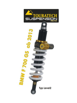 Amortyzator typ level 2/ExploreHP Touratech do BMW F700GS (13-)